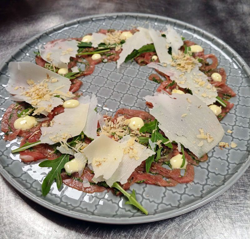 Carpaccio Baerlauch Ungxund