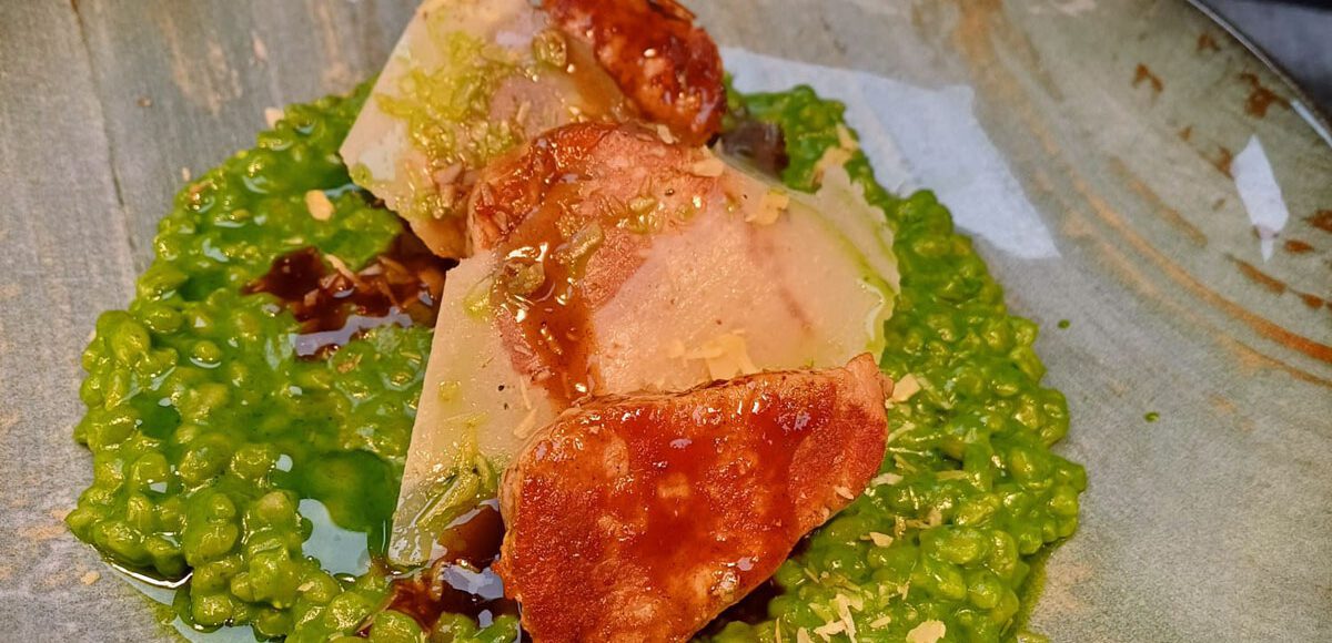 Schweinemedaillons Baerlauch Ungxund